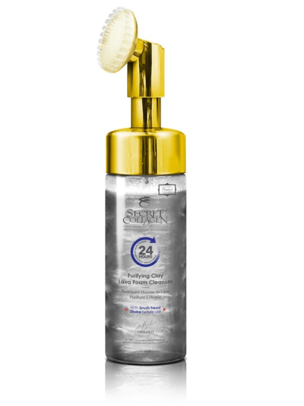 Secret Collagen Purifying Clay Lava Foam Cleanser Retail $229 NWT